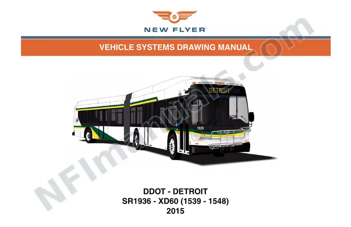 SR1936 Vehicle Systems Drawings, DDOT - Detroit first-page preview
