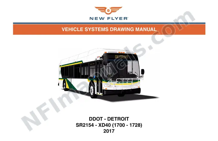 SR2154 Vehicle Systems Drawings, DDOT - Detroit first-page preview