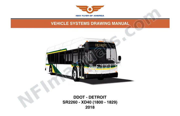SR2260 Vehicle Systems Drawings, DDOT - Detroit first-page preview