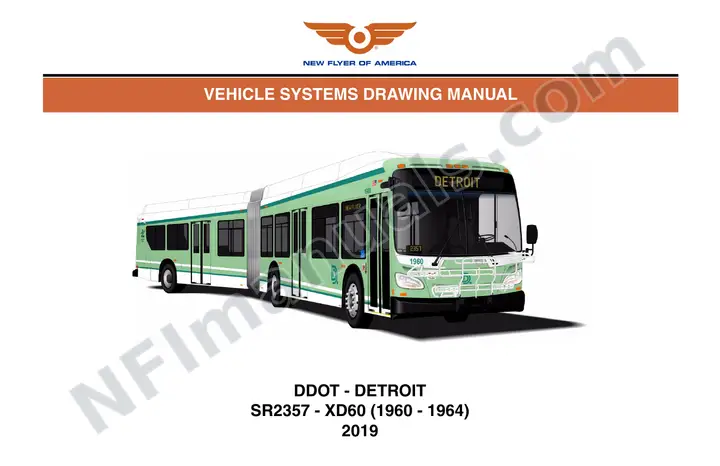 SR2357 Vehicle Systems Drawings, DDOT - Detroit first-page preview