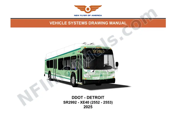SR2992 Vehicle Systems Drawings, DDOT - Detroit first-page preview