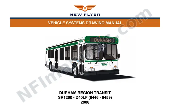 SR1260 Vehicle Systems Drawings, Durham Region Transit first-page preview