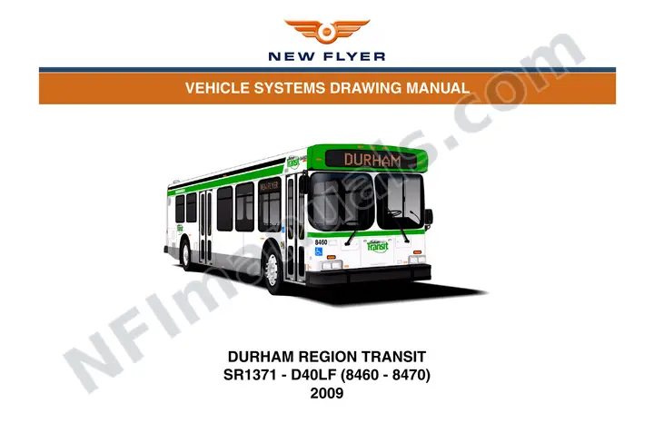 SR1371 Vehicle Systems Drawings, Durham Region Transit first-page preview