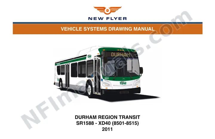 SR1588 Vehicle Systems Drawings, Durham Region Transit first-page preview