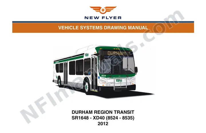SR1648 Vehicle Systems Drawings, Durham Region Transit first-page preview
