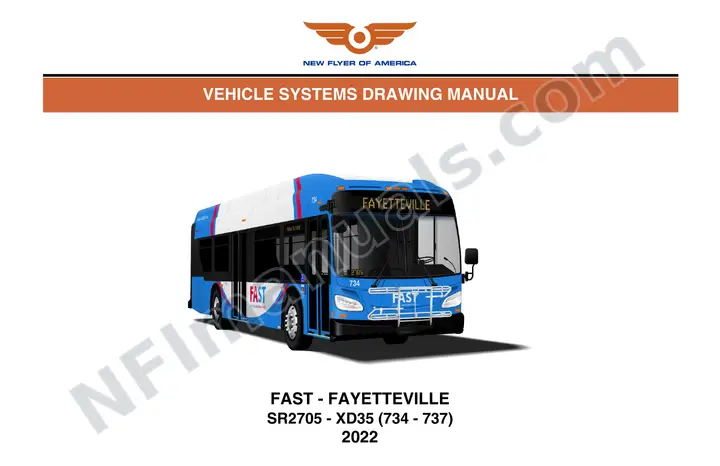 SR2705 Vehicle Systems Drawings, Fast - Fayetteville first-page preview