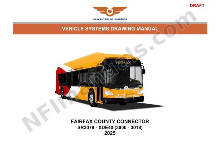 SR3079 Vehicle Systems Drawings, Fairfax County Connector first-page preview