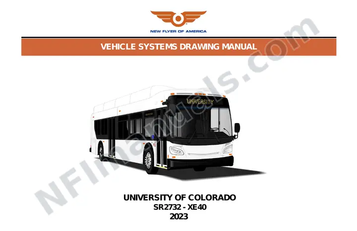 SR2732 Vehicle Systems Drawings, University of Colorado first-page preview