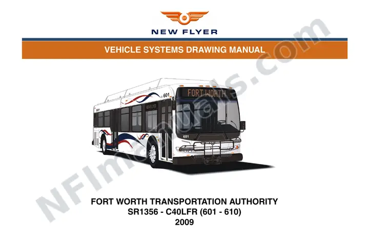 SR1356 Vehicle Systems Drawings, Fort Worth Transportation Authority first-page preview