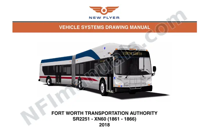 SR2251 Vehicle Systems Drawings, Fort Worth Transportation Authority first-page preview