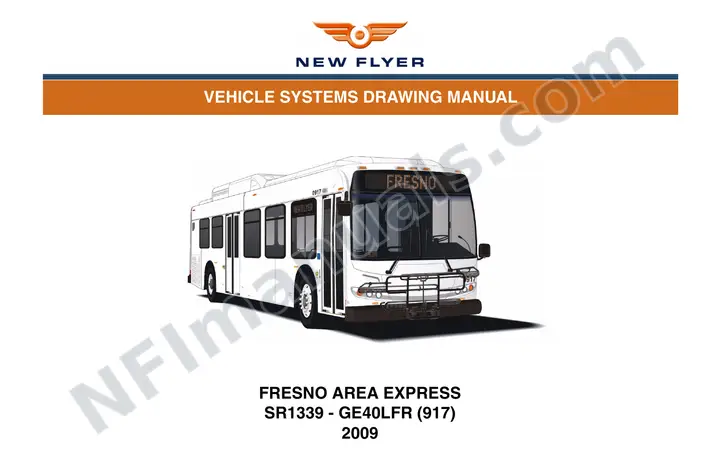 SR1339 Vehicle Systems Drawings, Fresno Area Express first-page preview