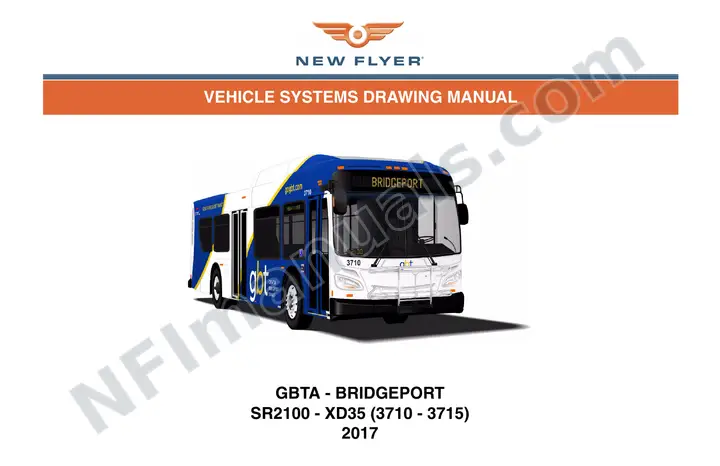 SR2100 Vehicle Systems Drawings, GBTA - Bridgeport first-page preview
