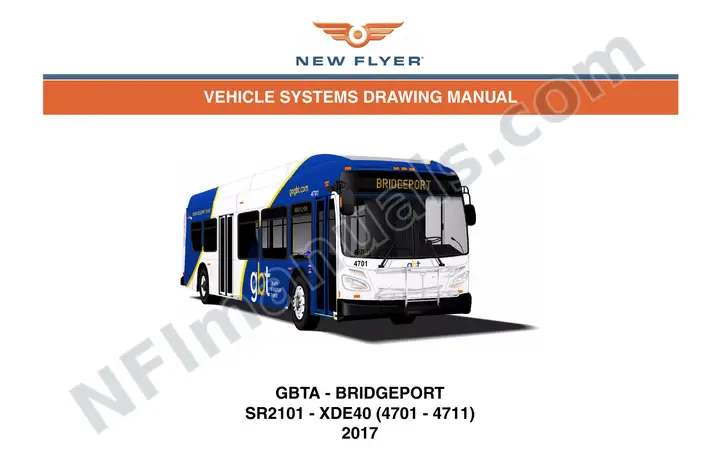 SR2101 Vehicle Systems Drawings, GBTA - Bridgeport first-page preview