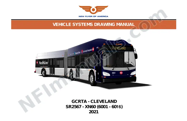 SR2567 Vehicle Systems Drawings, GCRTA - Cleveland first-page preview