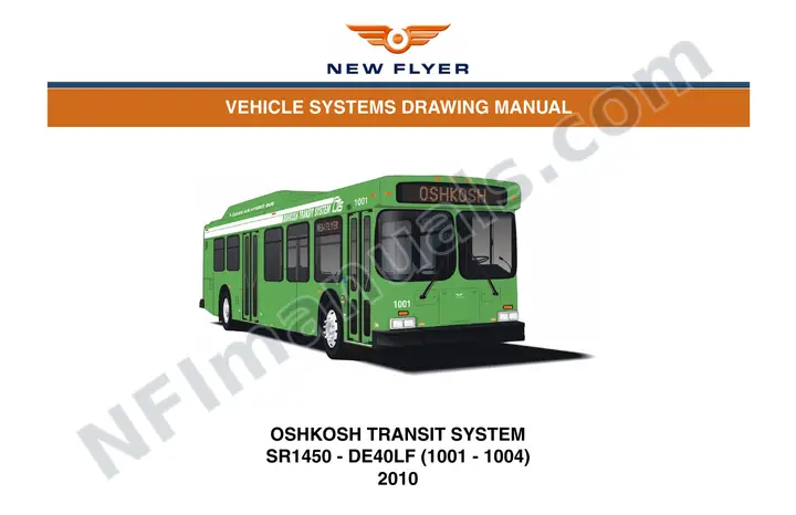 SR1450 Vehicle Systems Drawings, Oshkosh first-page preview