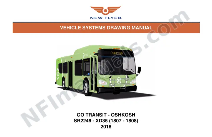 SR2246 Vehicle Systems Drawings, GO Transit - Oshkosh first-page preview