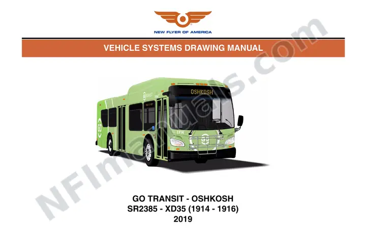 SR2385 Vehicle Systems Drawings, Go Transit - Oshkosh first-page preview