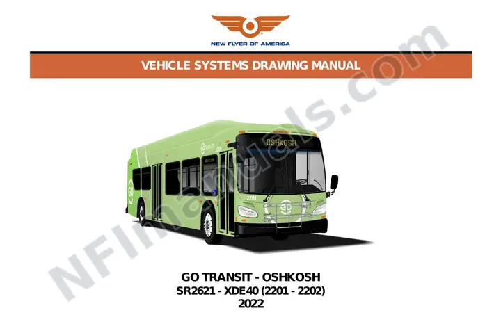 SR2621 Vehicle Systems Drawings, GO Transit - Oshkosh first-page preview