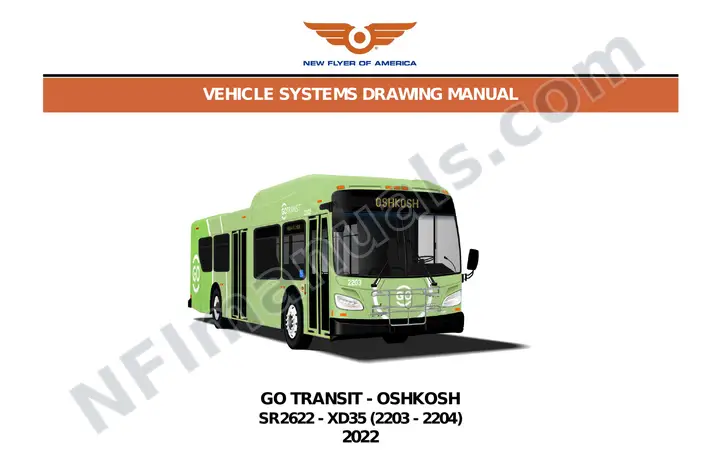 SR2622 Vehicle Systems Drawings, GO Transit - Oshkosh first-page preview