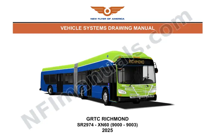 SR2974 Vehicle Systems Drawings, GRTC Richmond first-page preview