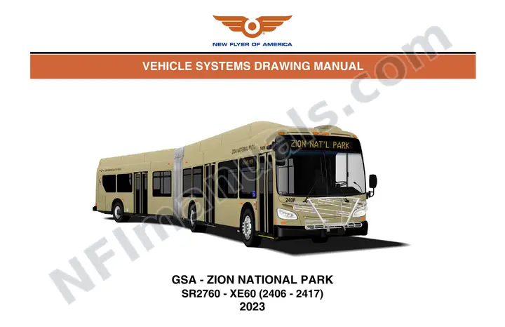 SR2760 Vehicle Systems Drawings, GSA - Zion National Park first-page preview