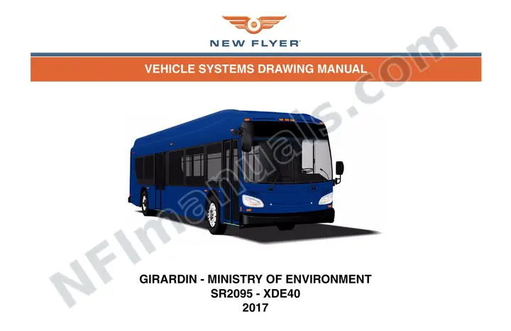 SR2095 Vehicle Systems Drawings, Girardin - Ministry of Environment first-page preview