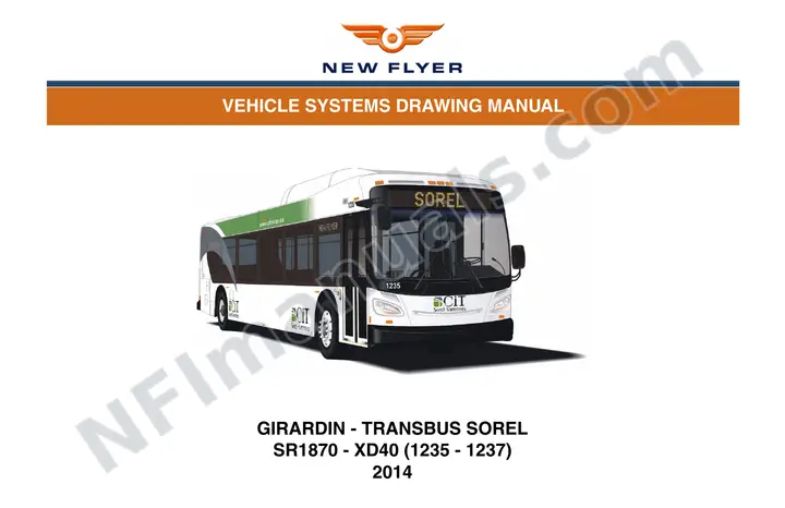 SR1870 Vehicle Systems Drawings, Girardin - Transbus Sorel first-page preview