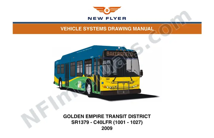 SR1379 Vehicle Systems Drawings, Golden Empire Transit District first-page preview