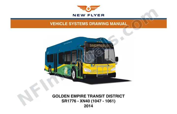 SR1776 Vehicle Systems Drawings, Golden Empire Transit District first-page preview