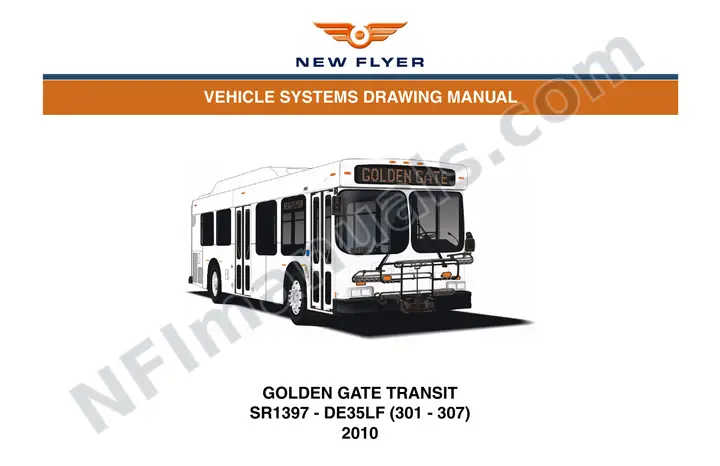 SR1397 Vehicle Systems Drawings, Golden Gate Transit first-page preview