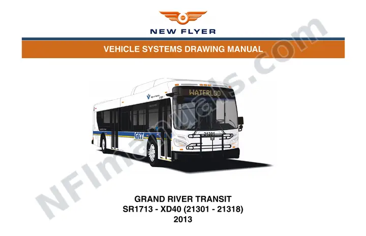SR1713 Vehicle Systems Drawings, Grand River Transit first-page preview