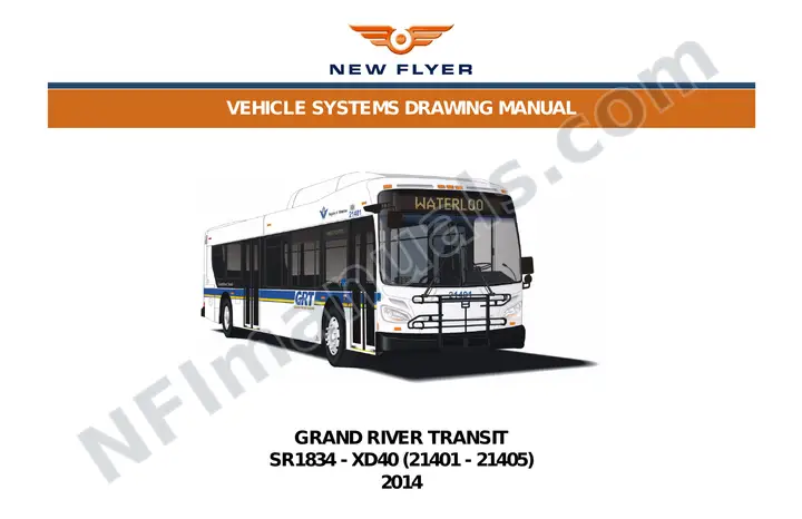 SR1834 Vehicle Systems Drawings, Grand River Transit first-page preview