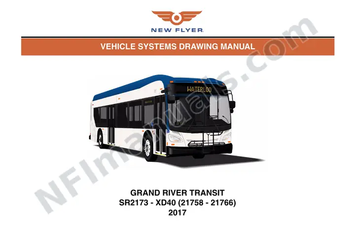 SR2173 Vehicle Systems Drawings, Grand River Transit first-page preview