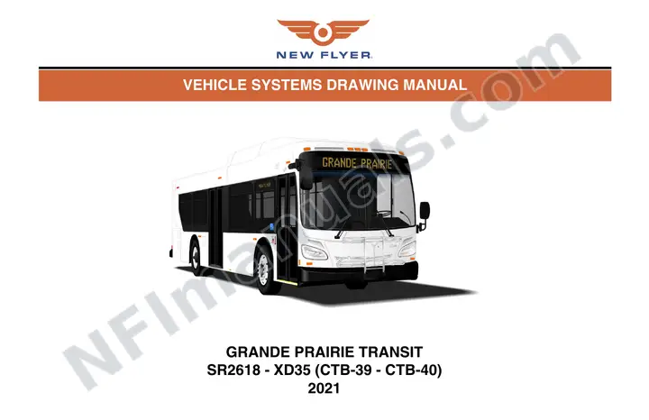SR2618 Vehicle Systems Drawings, Grande Prairie Transit first-page preview