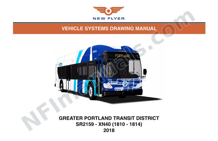SR2159 Vehicle Systems Drawings, Greater Portland Transit District first-page preview