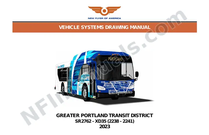SR2762 Vehicle Systems Drawings, Greater Portland Transit District first-page preview