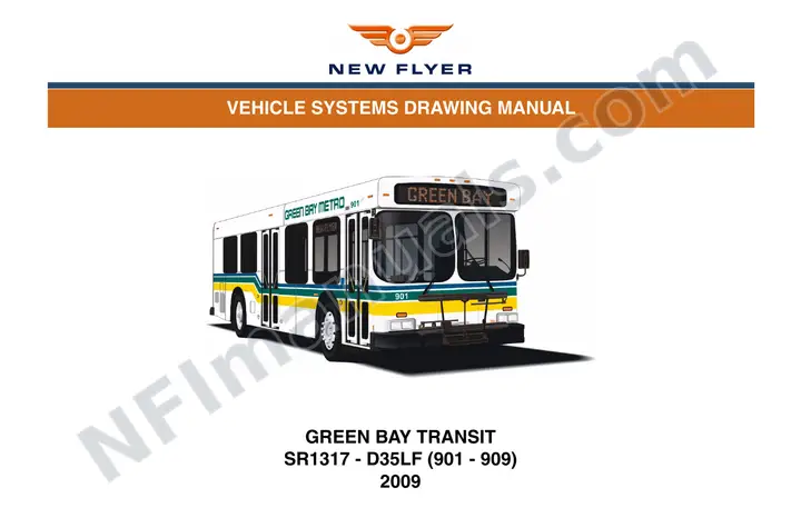 SR1317 Vehicle Systems Drawings, Green Bay Transit first-page preview