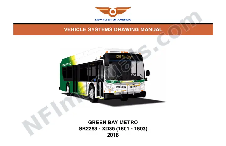 SR2293 Vehicle Systems Drawings, Green Bay Metro first-page preview