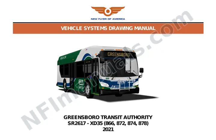 SR2617 Vehicle Systems Drawings, Greensboro Transit Authority first-page preview