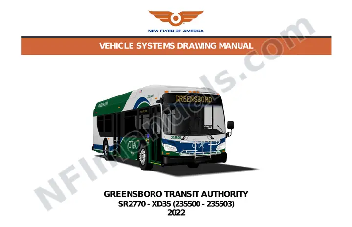SR2770 Vehicle Systems Drawings, Greensboro Transit Authority first-page preview