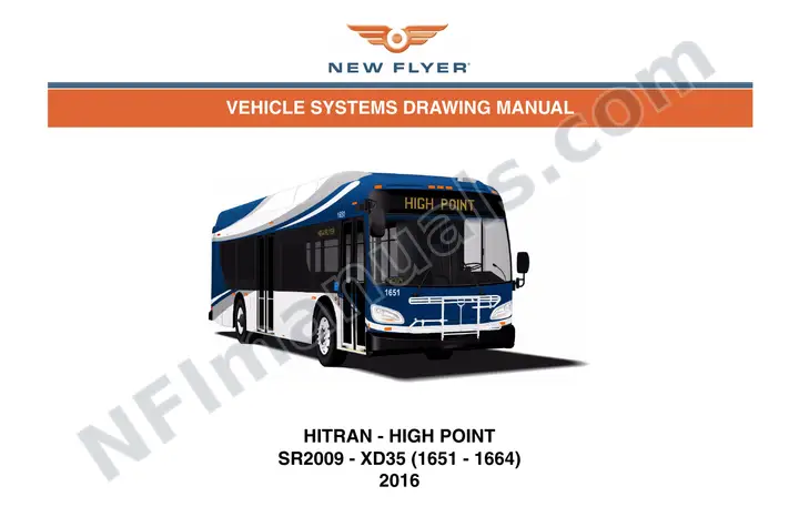 SR2009 Vehicle Systems Drawings, Hitran - High Point first-page preview