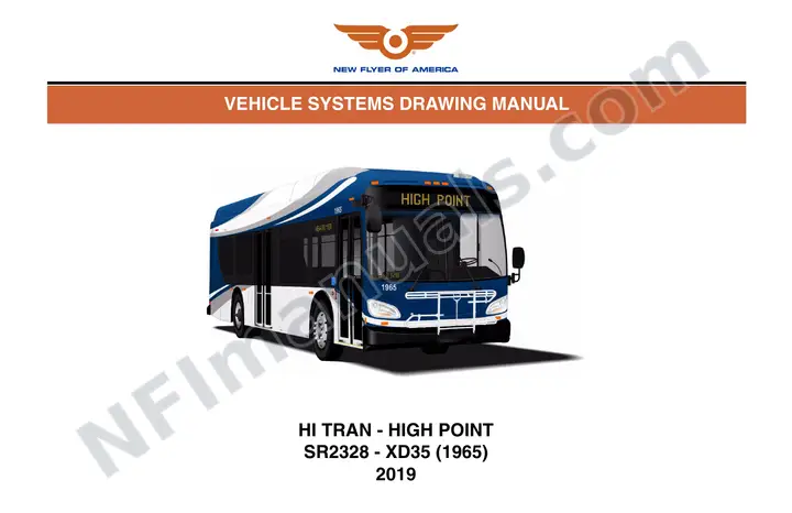 SR2328 Vehicle Systems Drawings, HI TRAN - High Point first-page preview