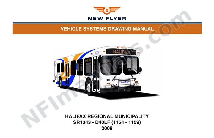 SR1343 Vehicle Systems Drawings, Halifax Regional Municipality first-page preview