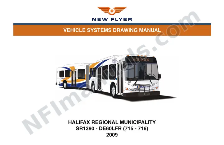 SR1390 Vehicle Systems Drawings, Halifax Regional Municipality first-page preview