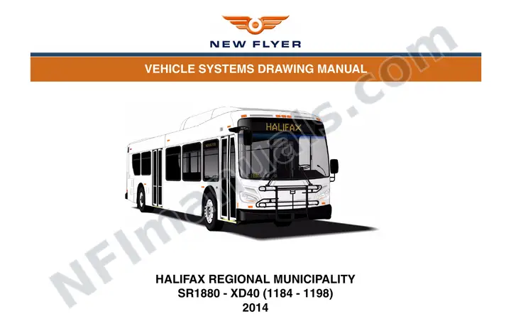 SR1880 Vehicle Systems Drawings, Halifax Regional Municipality first-page preview