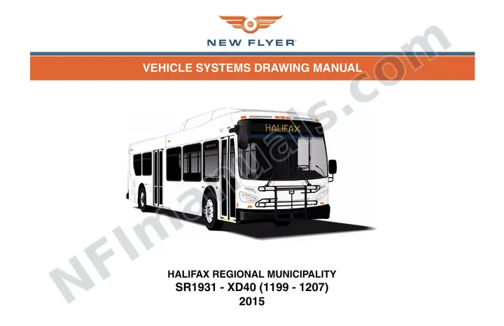 SR1931 Vehicle Systems Drawings, Halifax Regional Municipality first-page preview