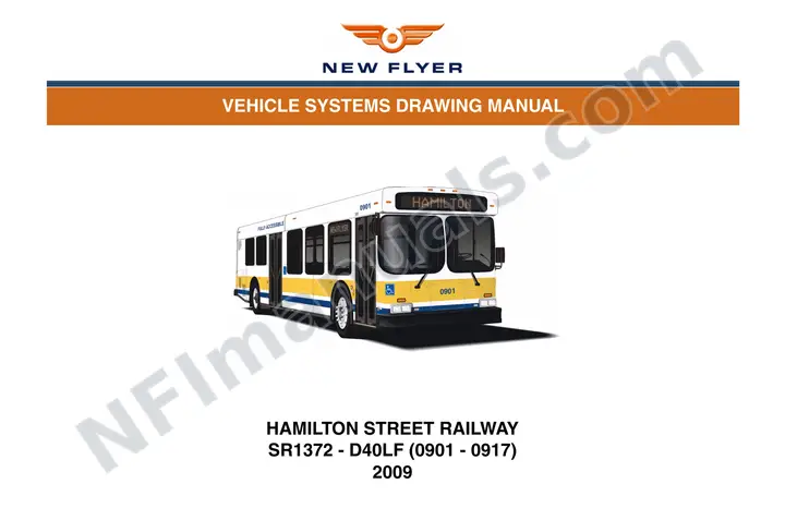 SR1372 Vehicle Systems Drawings, Hamilton Street Railway first-page preview