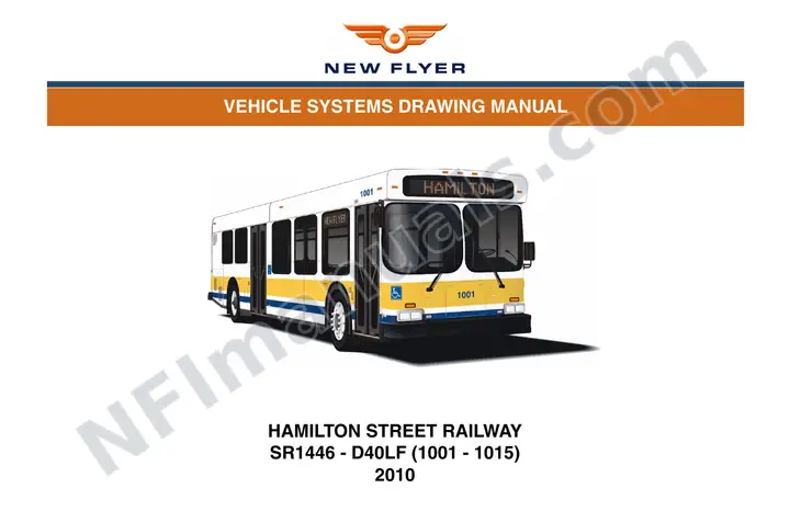 SR1446 Vehicle Systems Drawings, Hamilton Street Railway first-page preview