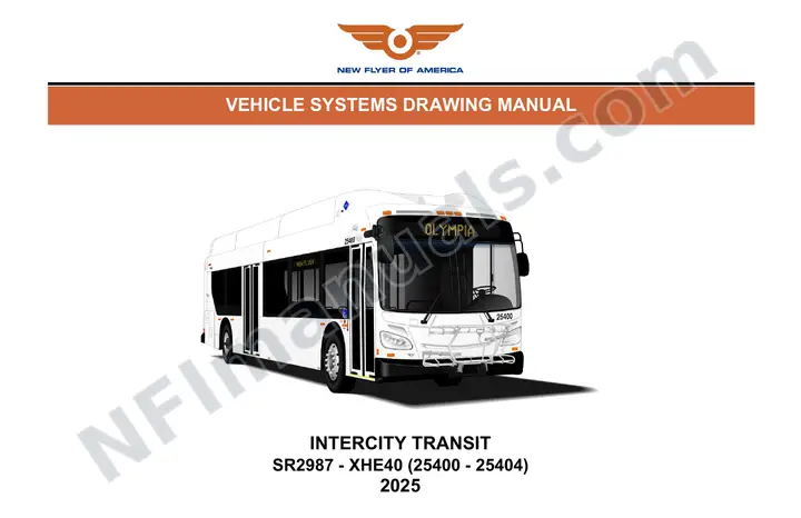 SR2987 Vehicle Systems Drawings, Intercity Transit first-page preview