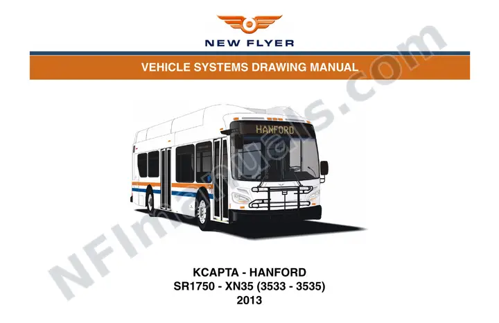 SR1750 Vehicle Systems Drawings, KCAPTA - Hanford first-page preview